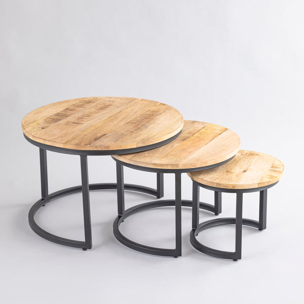 Nesting Coffee Table Set of 3