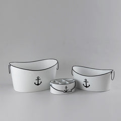 Set chills to the party with the contemporary Ice Buckets