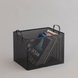 Powder-coated steel basket