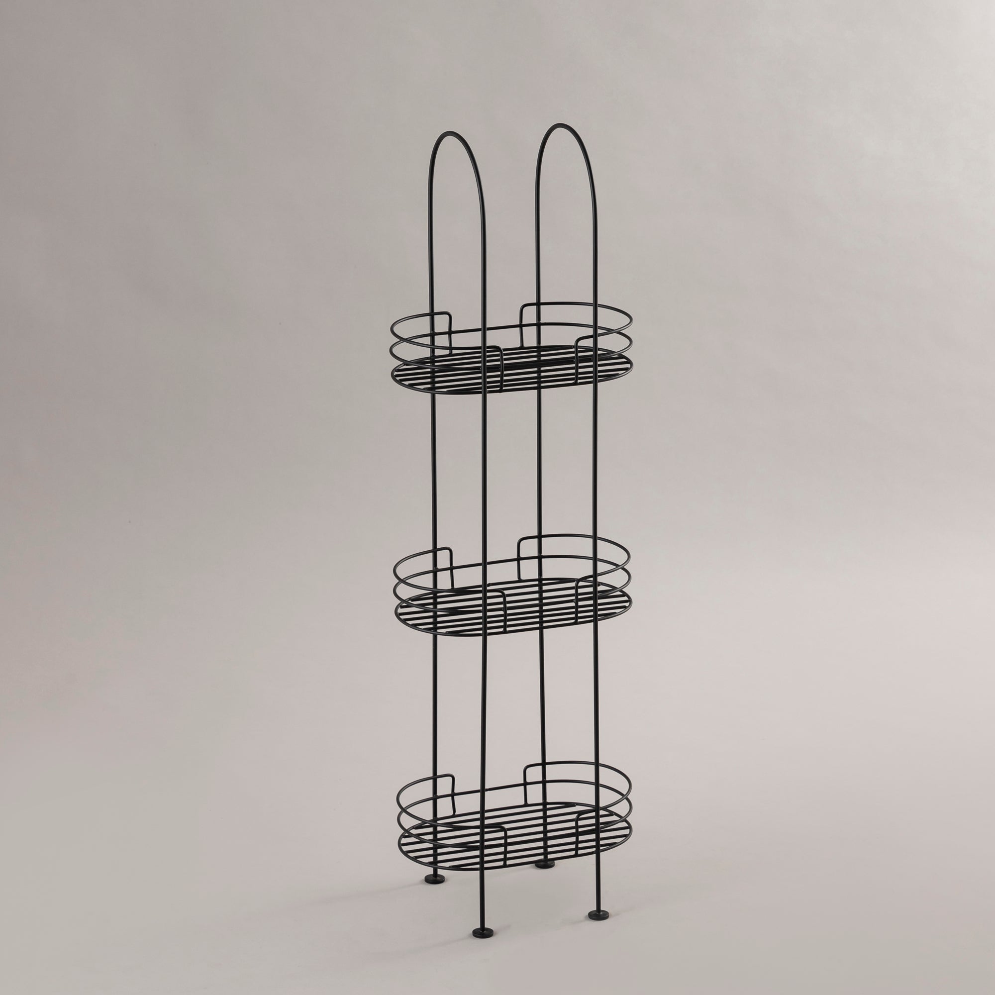 Oval Free-Standing 3 Tier Rack – Indecraft