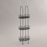 Oval Free-Standing 3 Tier Rack