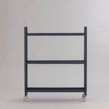 BLACK TOWEL TROLLEY