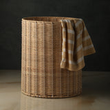 Rattan round basket