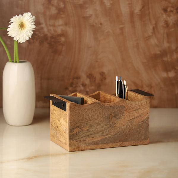 Wooden Desk Organizer