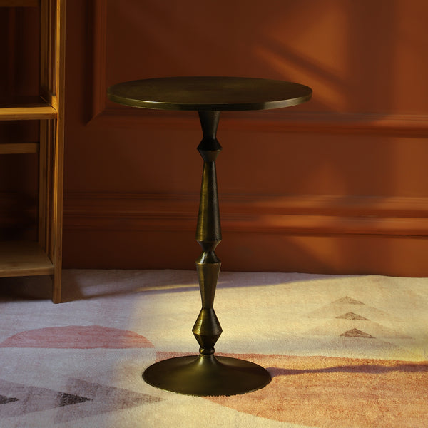 cone pillar side table