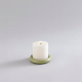 CANDLE HOLDERS GREEN - SET OF 5