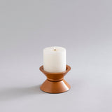 CANDLE HOLDERS TERRACOTTA - SET OF 5