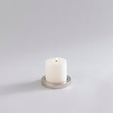 CANDLE HOLDERS NICKLE - SET OF 5