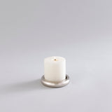 CANDLE HOLDERS NICKLE - SET OF 5