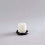 CANDLE HOLDERS BLACK - SET OF 5