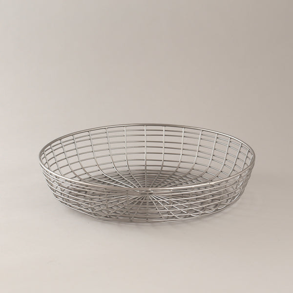 Powder-coated wire basket