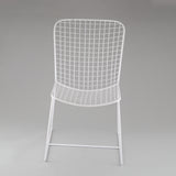 White wireframe Chair