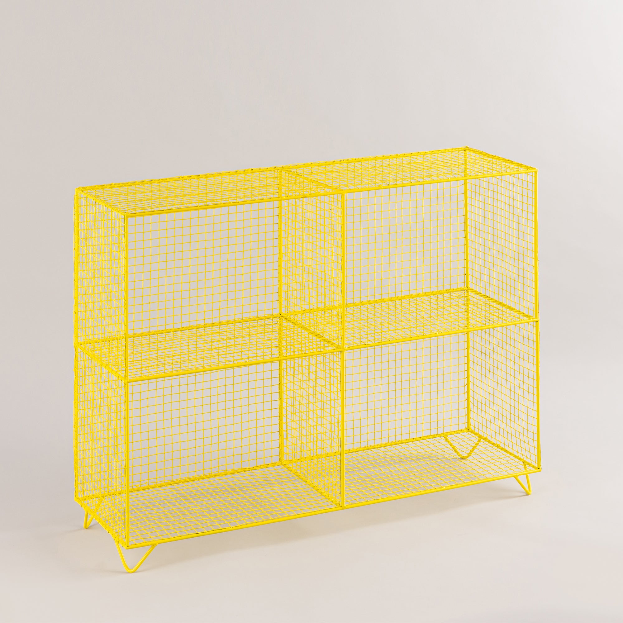 Yellow Colored Iron Rack – Indecraft