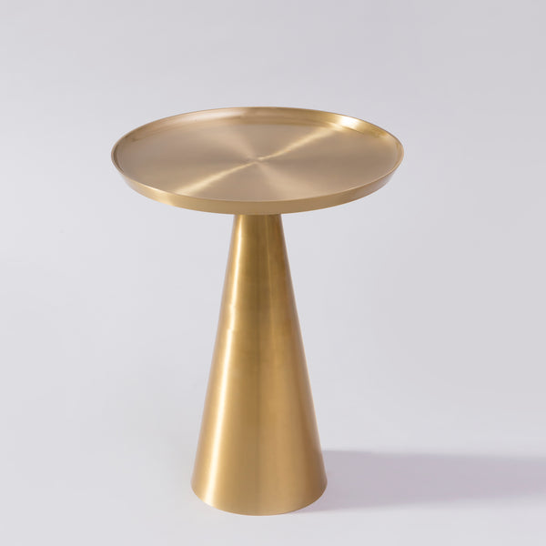 Gold cone table