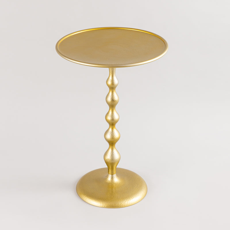 swirly gold Side Table
