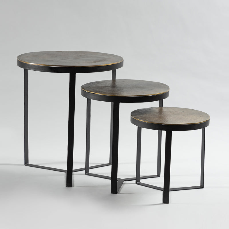 Set of 3 Round Side Table