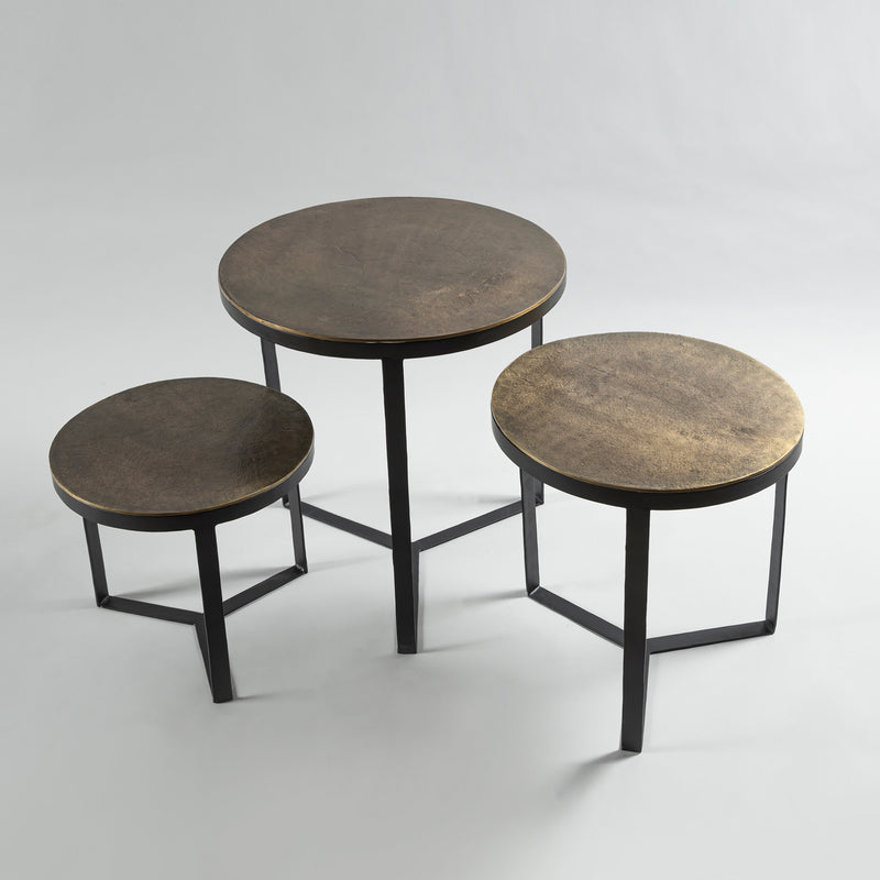 Set of 3 Round Side Table