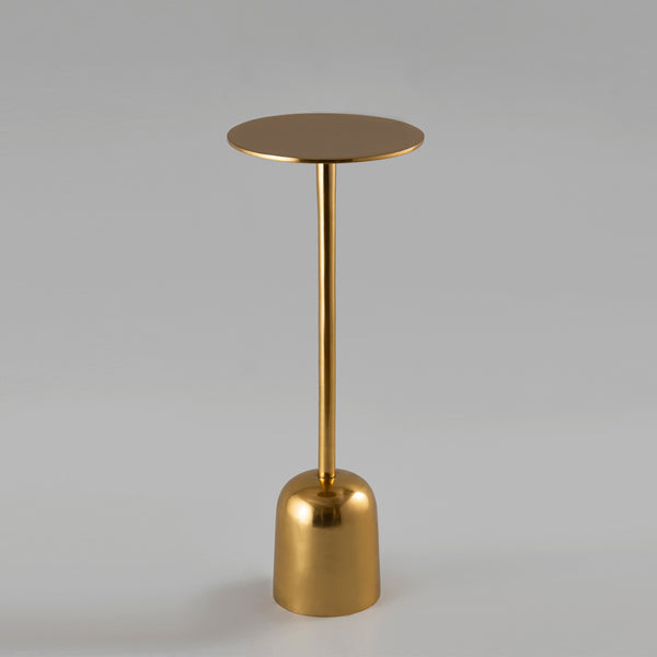 Sleek Golden Side Table
