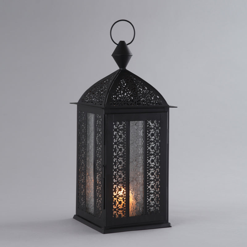 embossed moroccan lantern